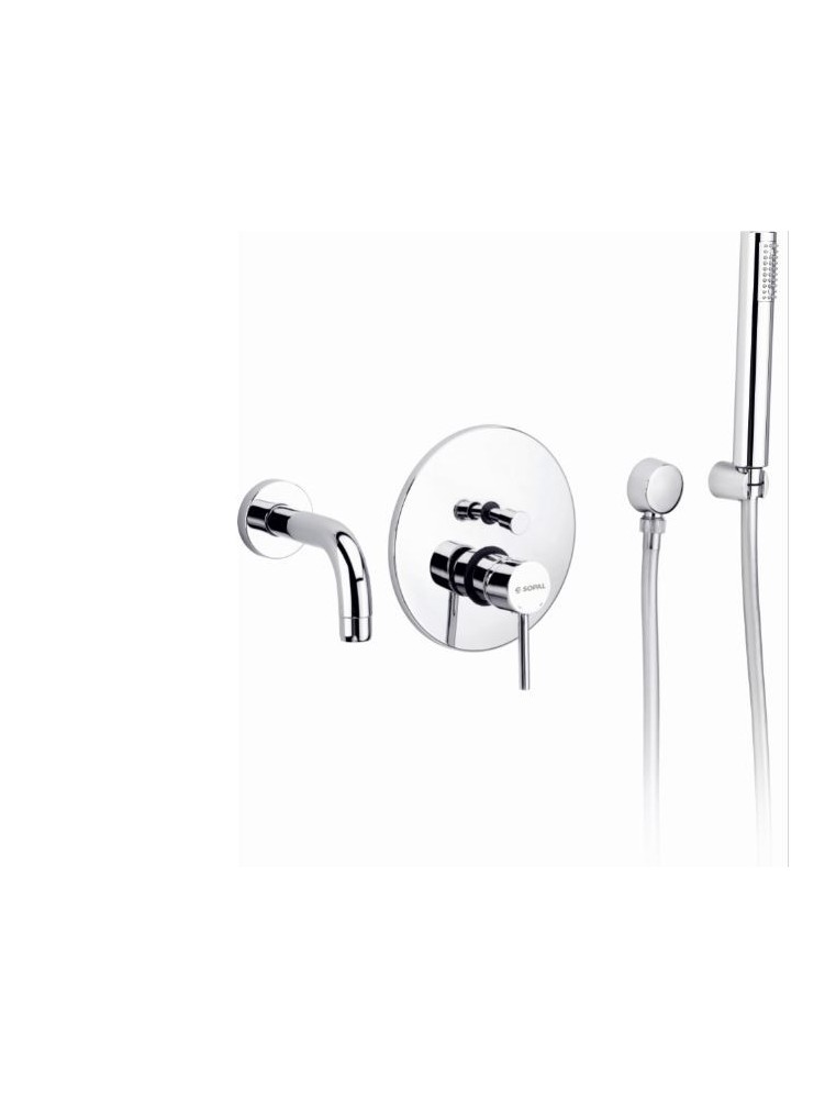 Mitigeur bain-douche encastré Bizerte SOPAL 06B2A04