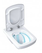 Cuvette WC suspendue sans bride Rimfree fond creux Geberit Selnova 275