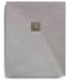 Receveur de douche Ardoise 80 x 100 cm ou 80 x 120 cm avec grille design en inox et siphon