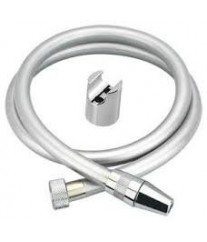 Flexible de toilette argent 1M SOPAL Bizerte