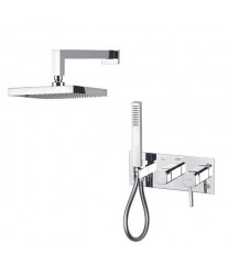 KIT ENCASTRÉ BAIN DOUCHE 3 SORTIES ZARZIS 06BK SOPAL