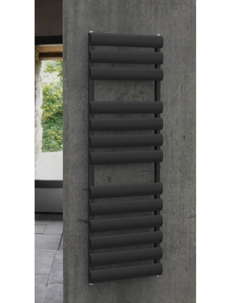 Radiateur Noir Mezzaluna 50/120 583W