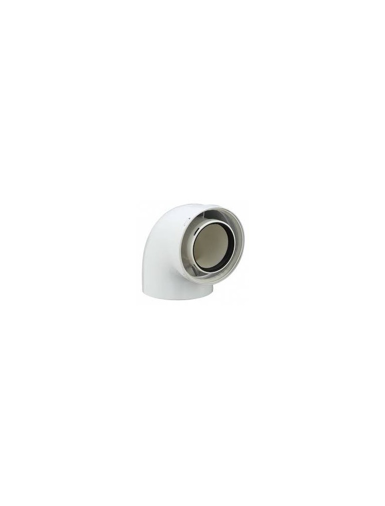 Coude Coaxial 45° Ø60/100 Chaffoteaux 3318004