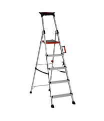 Escabeau aluminium hazar professionnel 5 marches ha104 CAGSAN
