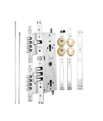 SERRURE ENCASTRE SATINE...