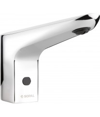 ROBINET LAVABO INFRA ROUGE PILE 6V 06CS SOPAL