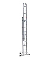 Échelle Coulissante À Corde 2 Plans Aluminium CAGSAN