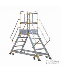 Plate-forme Industrielle Aluminium Double Accès EPC6 CAGSAN