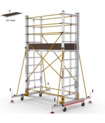 Échafaudage aluminium modulaire TeleSafe XLN S005 – 10 marches