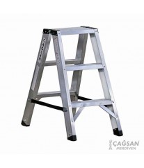 Escabeau aluminium Everest-Pro 3 marches – Double accès professionnel