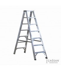Escabeau aluminium Everest-Pro 7 marches – Double accès professionnel