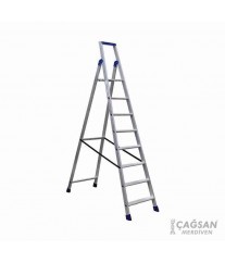 Escabeau aluminium professionnel 8 marches CAGSAN