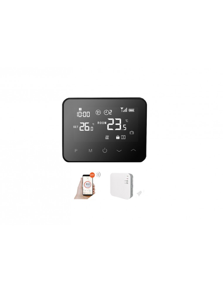 THERMOSTAT PROGRAMMABLE WIFI TACTILE 40006WT-20 THERMAN