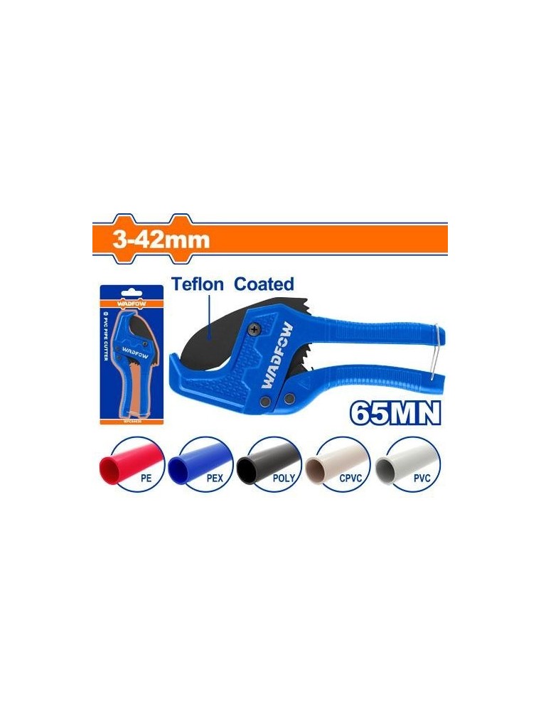 COUPE-TUBE PVC 3-42 MM WPC54642 WADFOW