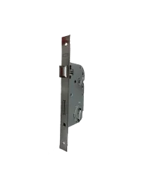 Serrure axe 40/70 GT encastrée façade satinée STAP