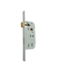Serrure encastrée axe 40/70 PT façade noire STAP