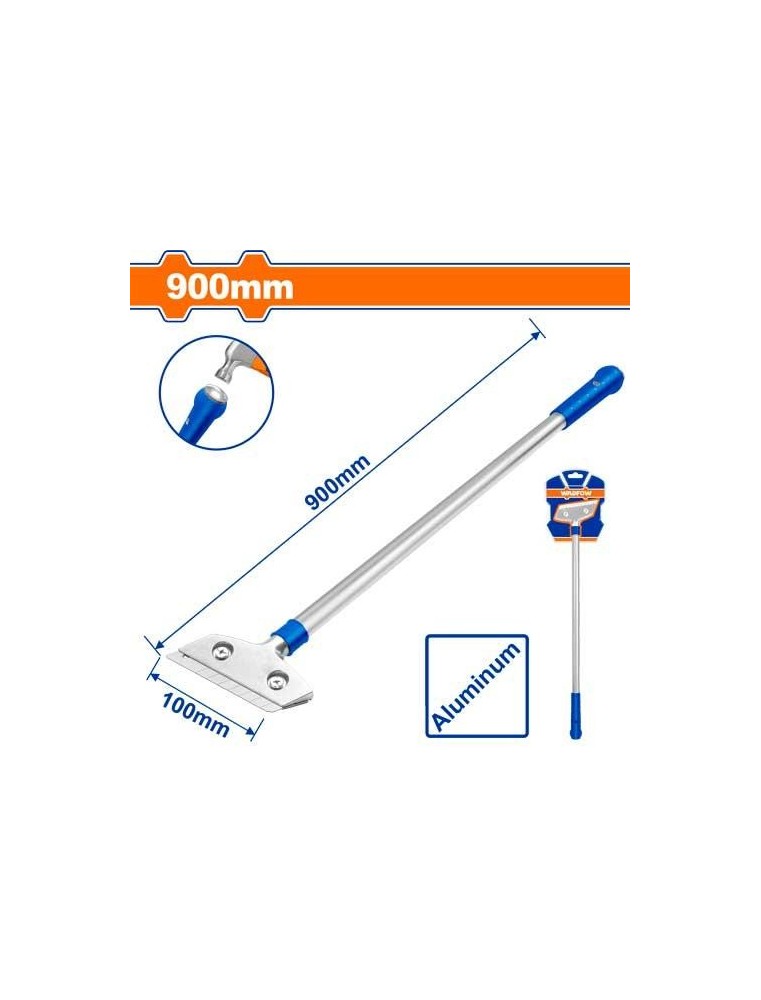 Gratte-vitre aluminium 90 cm WGS1690 WADFOW