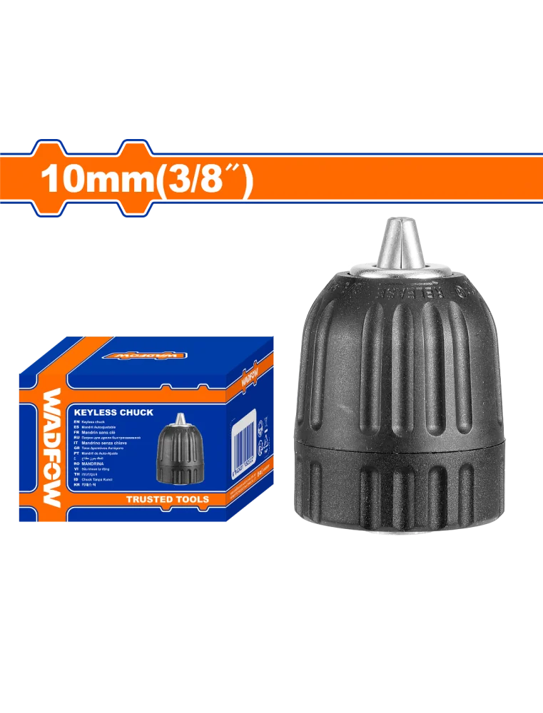 Mandrin auto-serrant 10 mm WADFOW WKCU1210