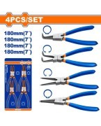 Jeu de 4 pinces à circlips 180 mm WPS2604 WADFOW