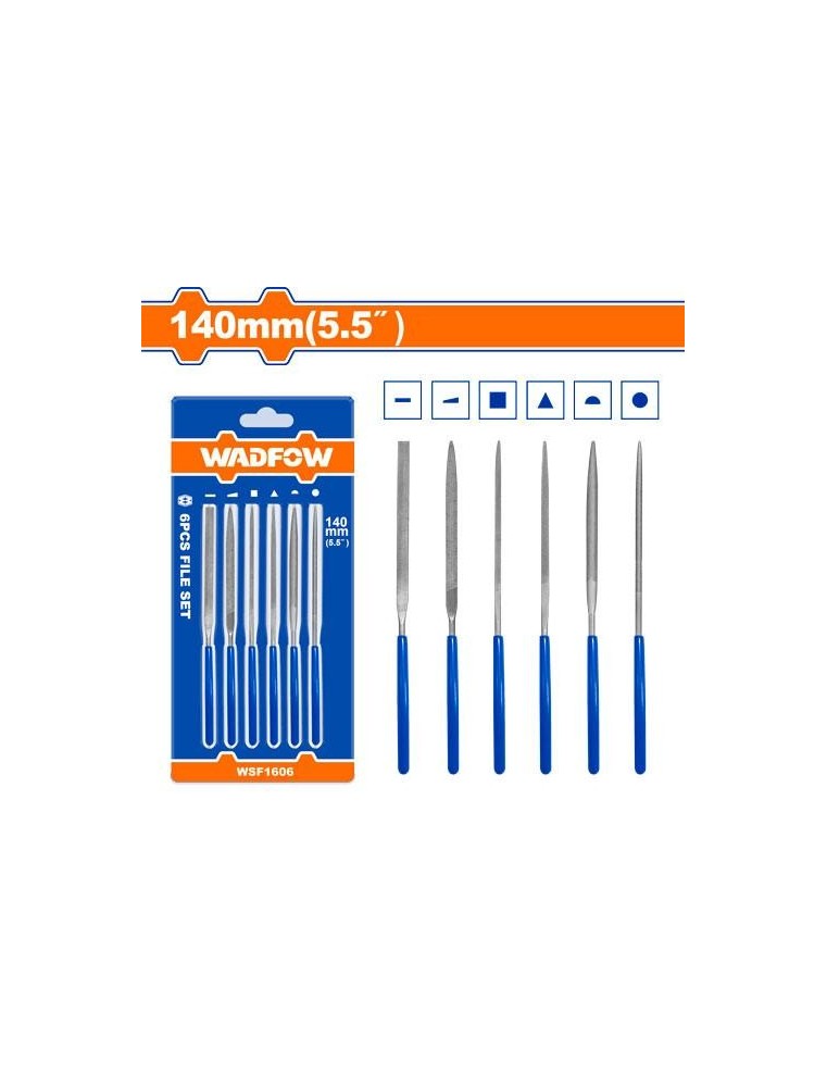 JEU 6 LIMES 140 MM MP WSF1606 WADFOW