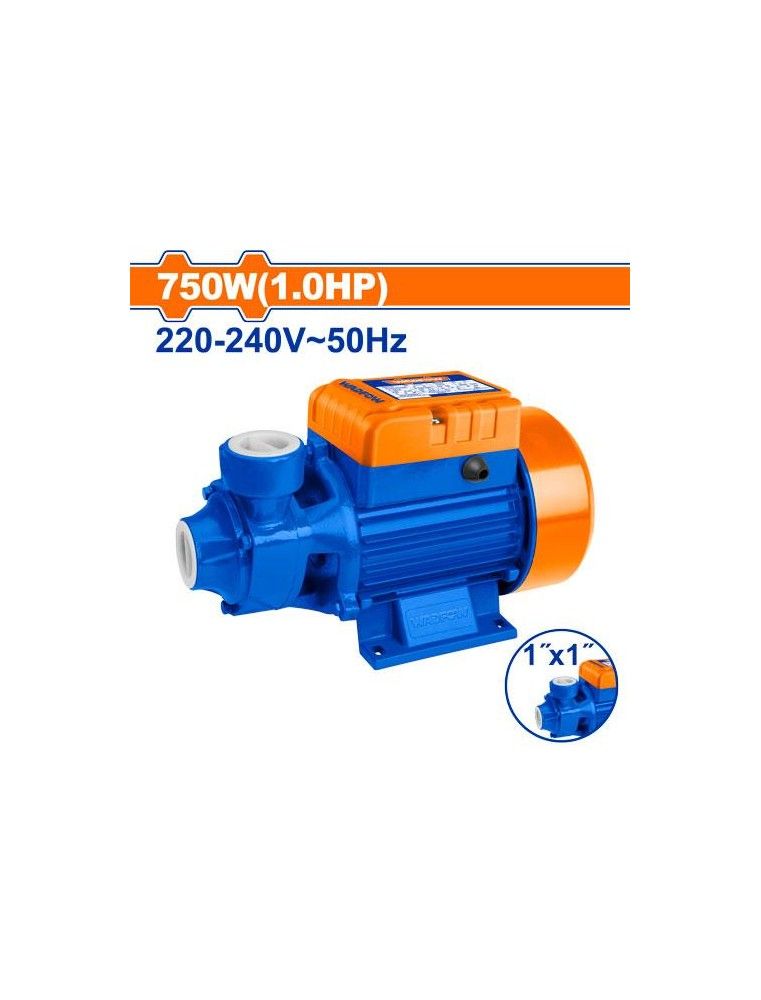 Pompe périphérique 1 HP 750 W WADFOW WWPVA03