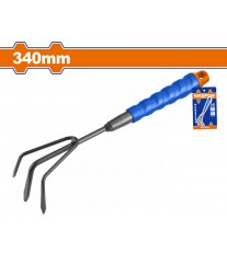Râteau de jardin revêtement poudre 340 mm WADFOW WWK2134