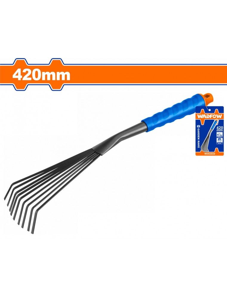 Balai à gazon acier trempé 420 mm WADFOW WWK2142