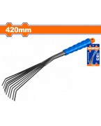 Balai à gazon acier trempé 420 mm WADFOW WWK2142