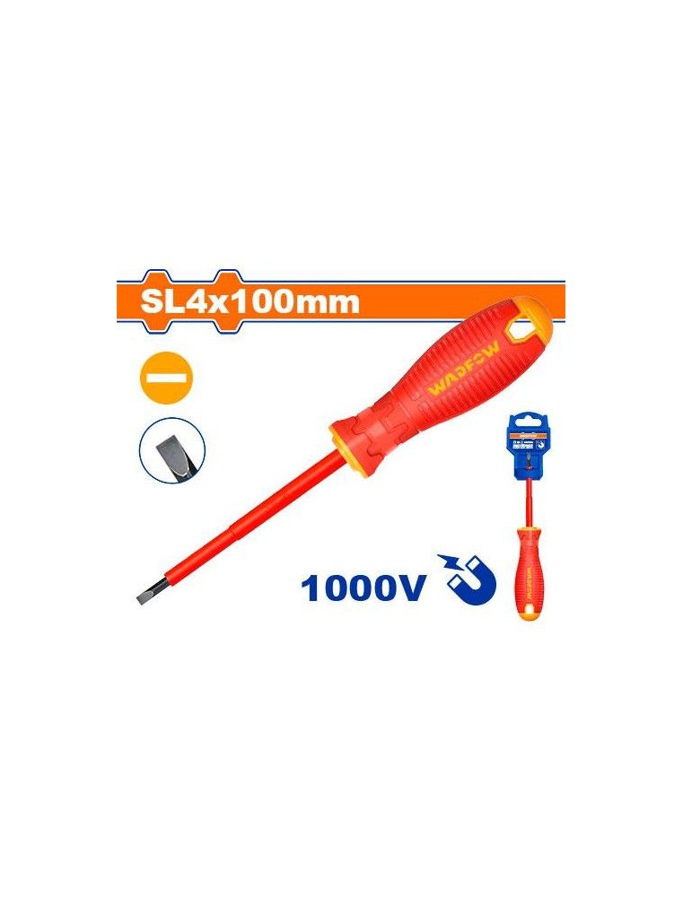 Tournevis isolé 4x100 WSD7244 WADFOW
