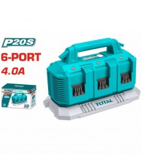 Chargeur batterie 4 A 20 V 6 ports TFCLI2064 TOTAL