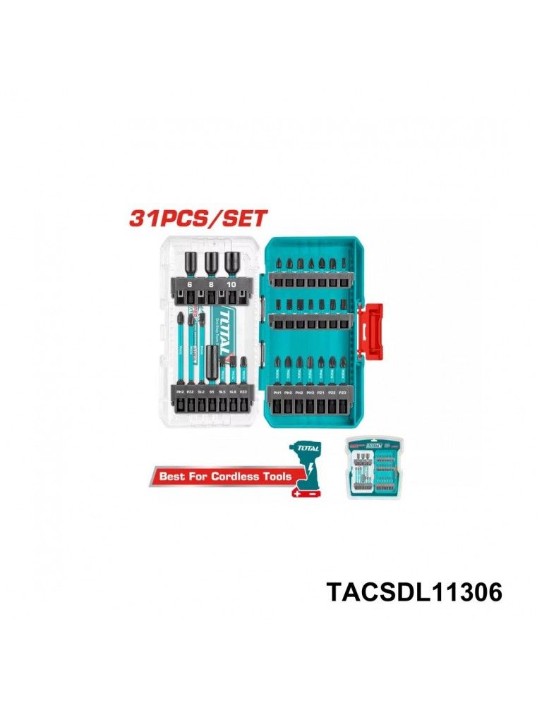 JEU 31 EMBOUTS TACSDL11306 TOTAL