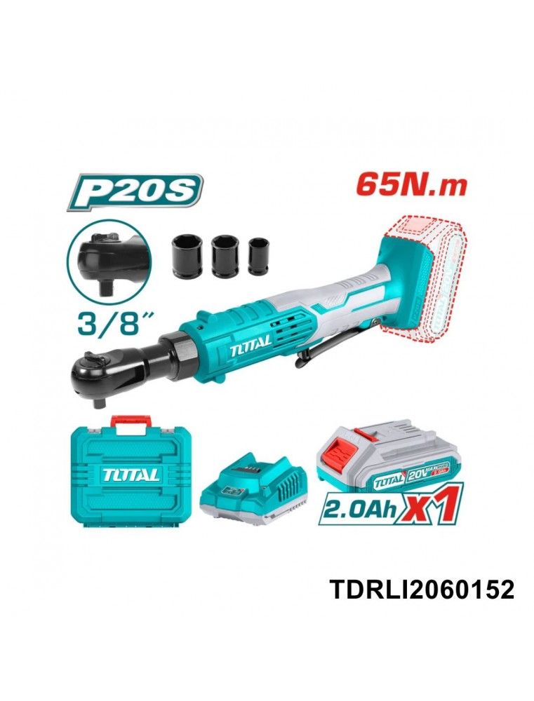 CLIQUET BOULONNEUSE 20V TDRLI2060152 TOTAL