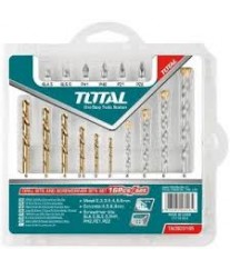 Jeu de 16 forets et embouts TOTAL TACSD3165X