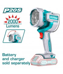 Torche sans fil 20 V 20 W TWLI2088 TOTAL