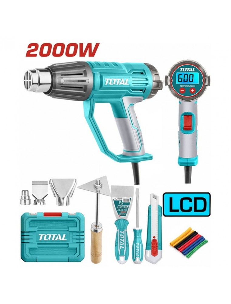 DÉCAPEUR 2000 W + OUTILS TB200561 TOTAL