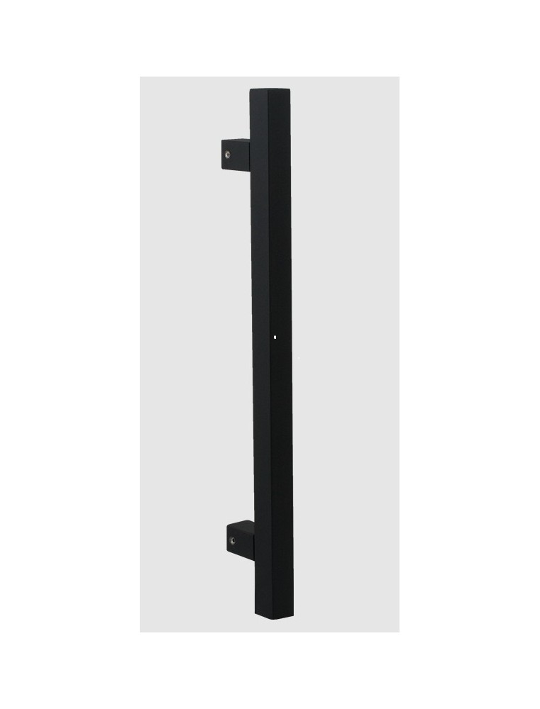 Bâton Inox Carré Noir 60 cm Stap