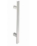 Bâton Inox Plat Satiné 60 cm Iris