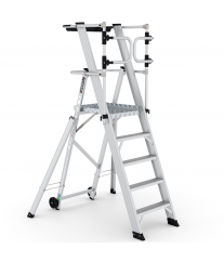 Échelle à plate-forme KPN4 pliante aluminium