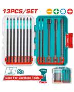 JEU 13 EMBOUTS LONGS 150 MM TACSDL01306 TOTAL