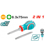Jeu de tournevis interchangeables TOTAL THT250906 – 8 en 1