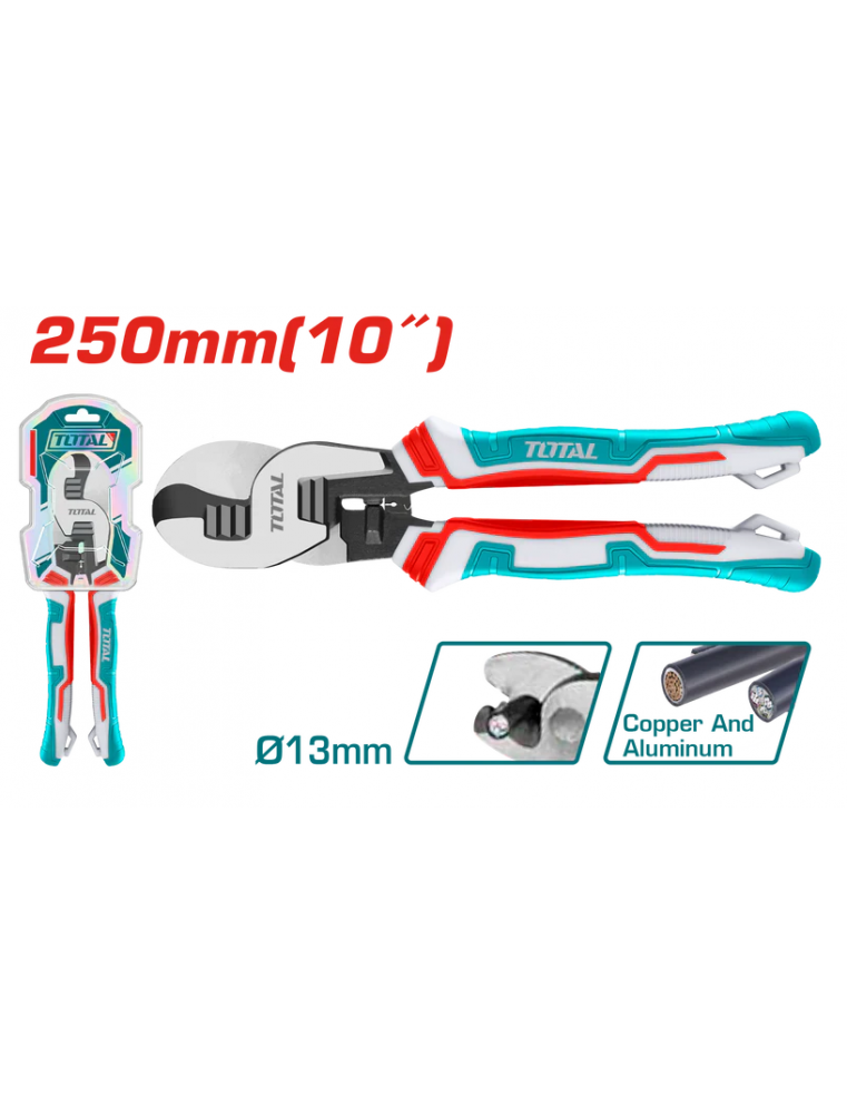 Coupe-câble TOTAL THT115102 – 250 mm / 10 pouces