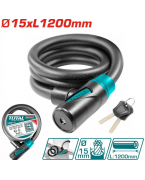 ANTIVOL VÉLO 15 × 1200 MM TBK11512 TOTAL