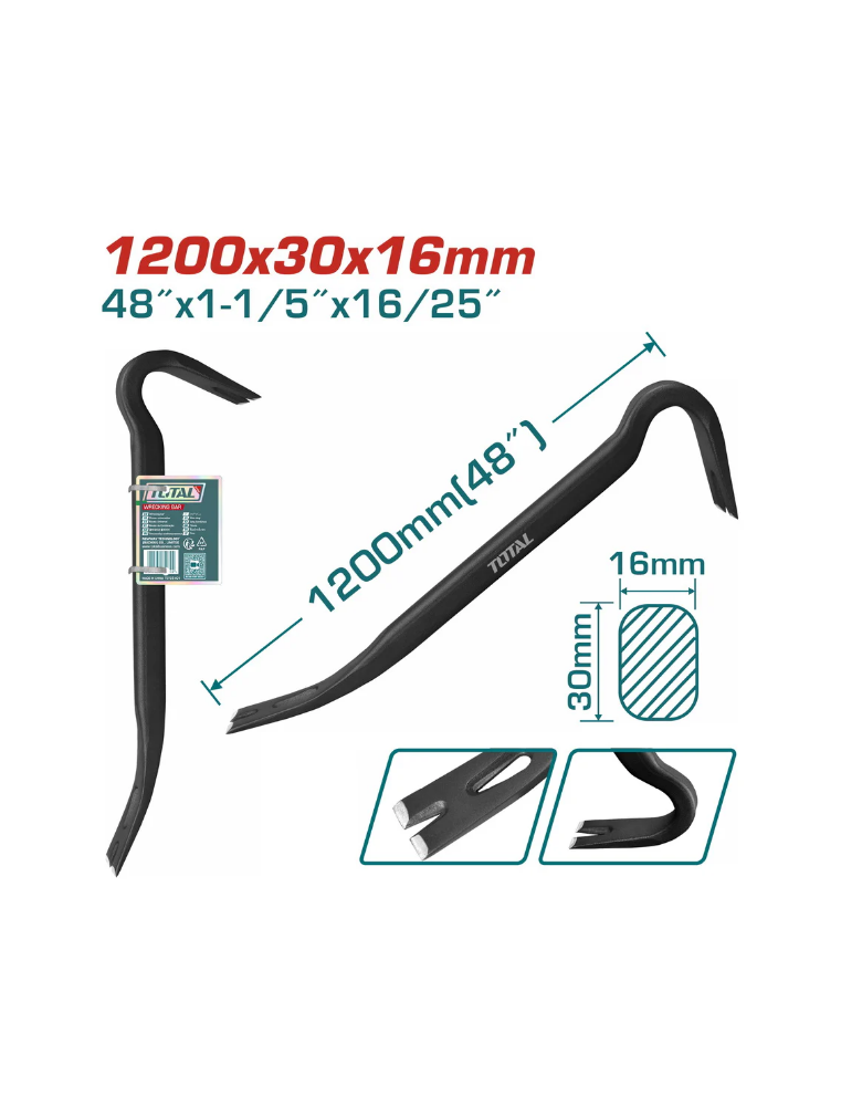 BARRE DEMOLITION 1200MM THT431482 TOTAL