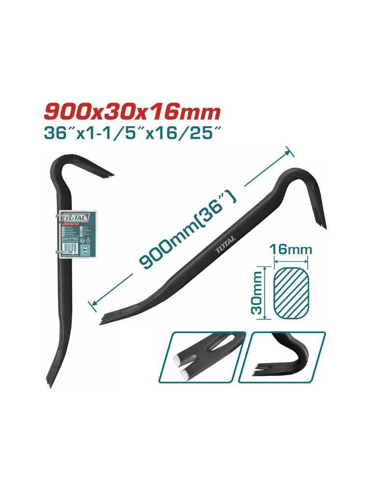 BARRE DEMOLITION 900MM THT431362 TOTAL