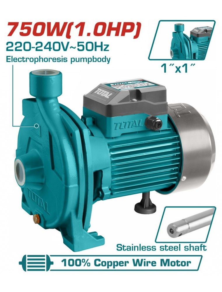 POMPE CENTRIFUG 750W 1CV TWP27506 TOTAL