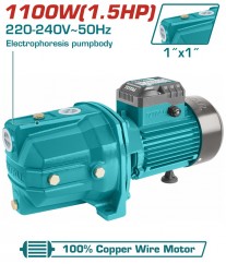 POMPE A EAU JET 1.5HP TWP311006 TOTAL