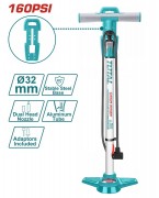 Pompe à bicyclette TOTAL TMPP3201 avec manomètre