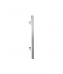 Bâton Inox Carré Satiné 60 cm Stap