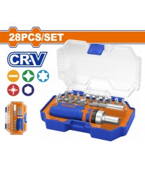 Jeu 28 embouts CR-V WSS8B28 WADFOW