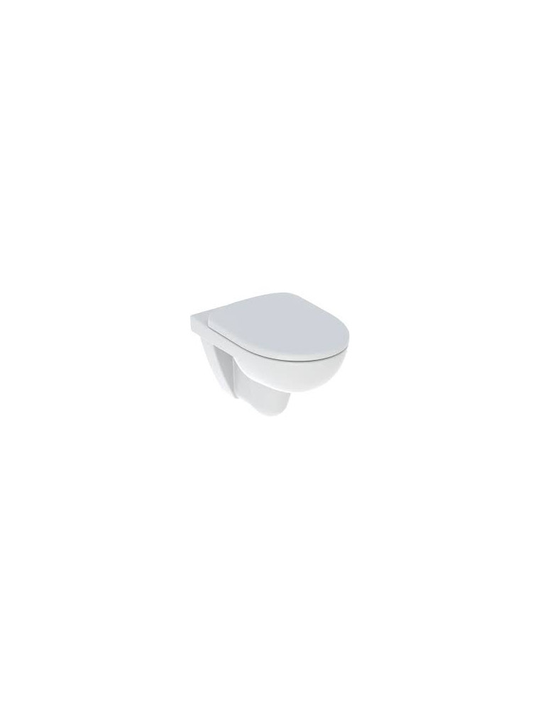 Pack WC suspendu fond creux avec abattant Geberit Selnova 501.752.00.1